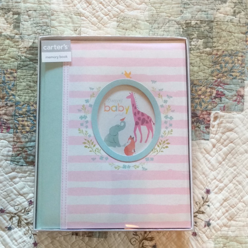 Carter’s Memory Book for baby girl 💕